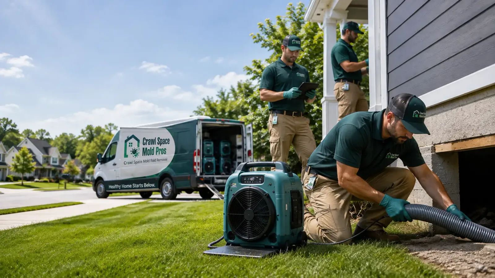 Crawl Space Mold Removal in Waxahachie, TX